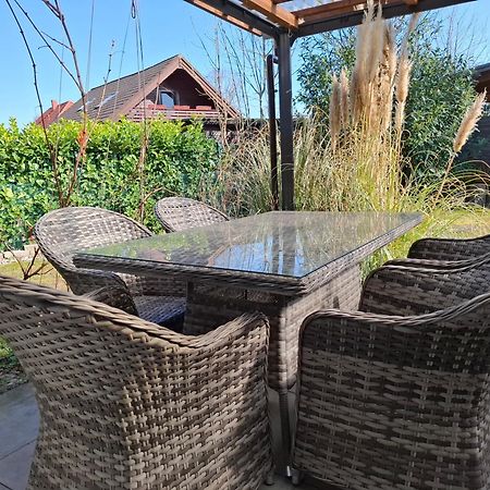 Seezeit, Ferienhaus Bis Zu 6 Personen, 500 Meter Zum Wasser, Mit Garten Hüde Eksteriør bilde